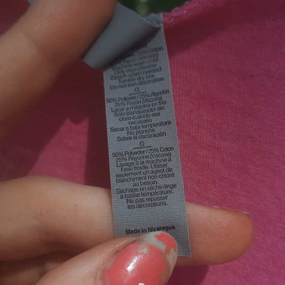 🍀3/15 Next Level Apparel Pink Chris Young Tank Top - Picture 4 of 5